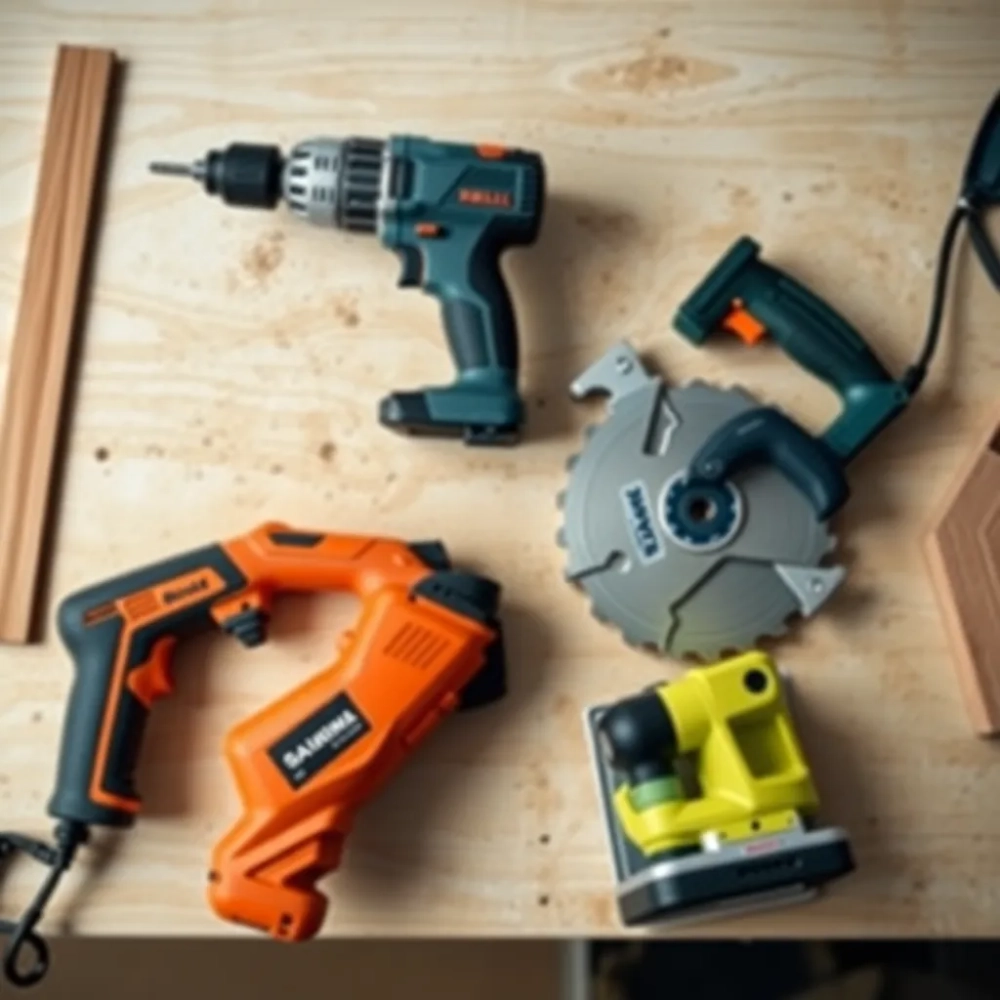 Jakie elektronarzędzia do domowego warsztatu