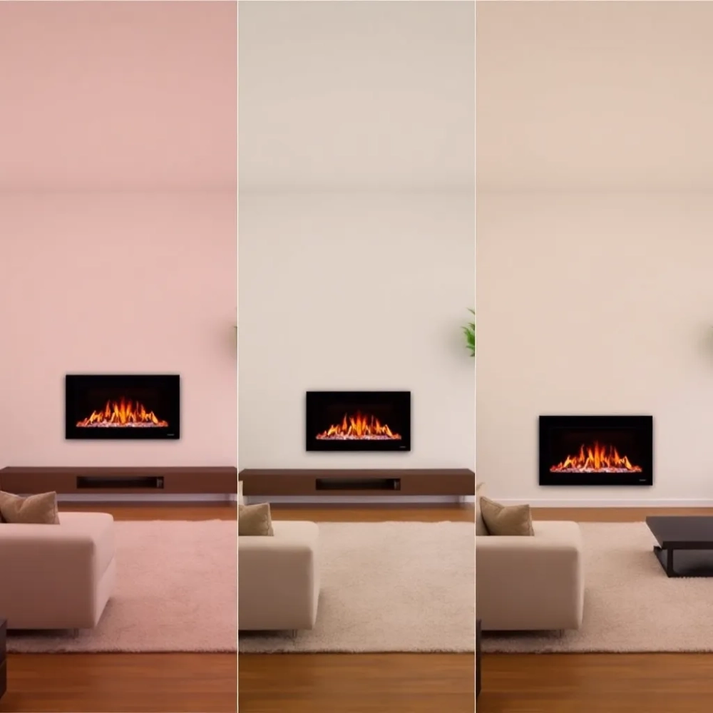 Na jakiej wysokości kominek elektryczny