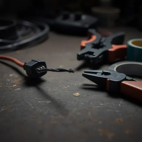 Jak połączyć przecięty kabel elektryczny