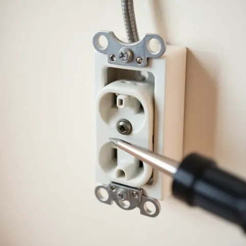 Jak zamontować wyrwane gniazdko elektryczne