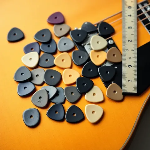 Jaka grubość kostki do gitary elektrycznej