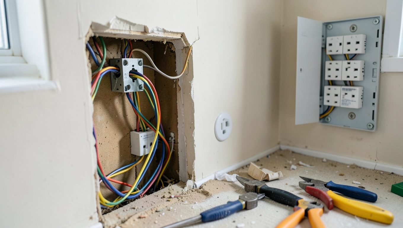 Wymiana Elektryki W Mieszkaniu